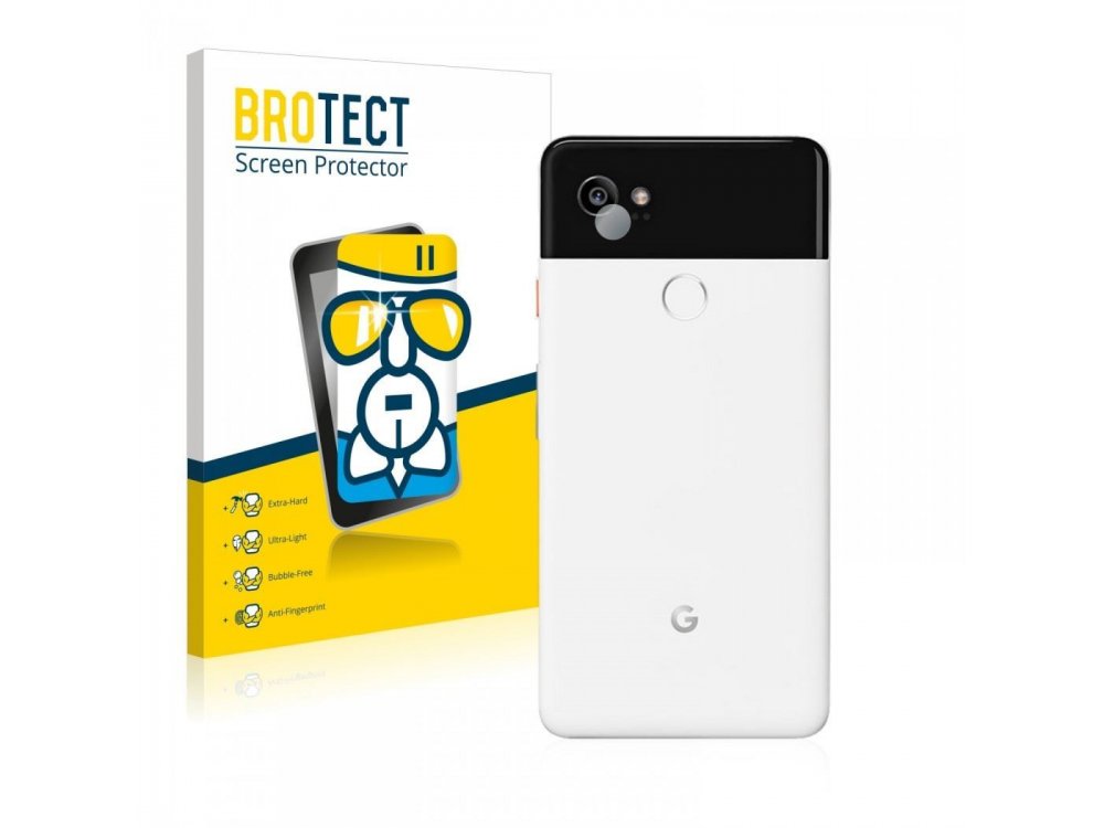 Brotect Google Pixel 2 XL AirGlass Glass Screen Protector for camera on the backold