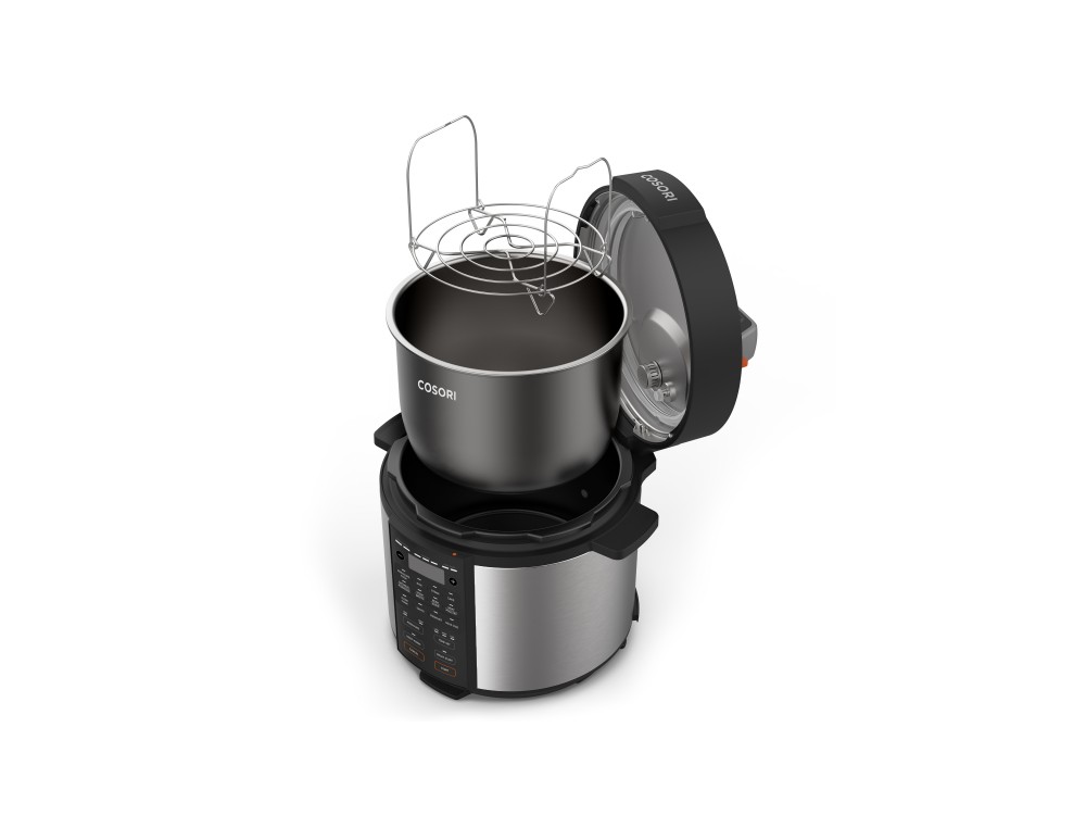 Cosori Πολυμάγειρας & Pressure Cooker 9-in-1 1100W 5.7L, με Οθόνη LED & 14 Προγράμματα Μαγειρέματος + Βιβλίο Συνταγών