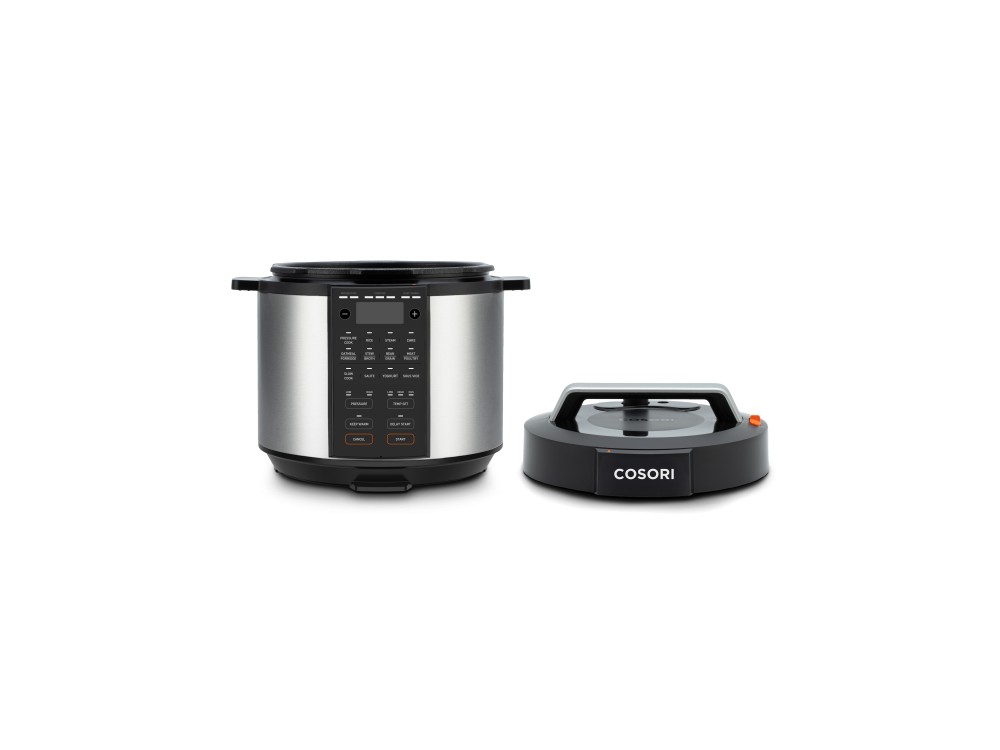 Cosori Multicooker & Pressure Cooker 9-in-1 1100W 5.7L, with LCD Display & 14 Cooking Programs + Recipe Book