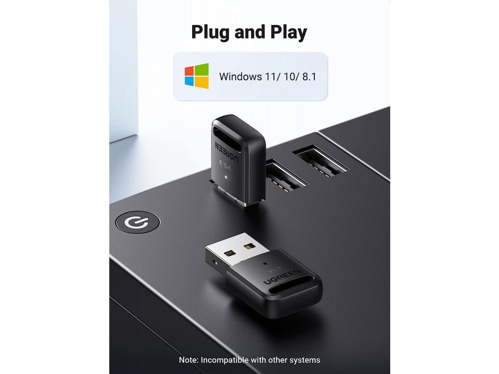 Ugreen USB 5.3 Bluetooth Adapter for PC