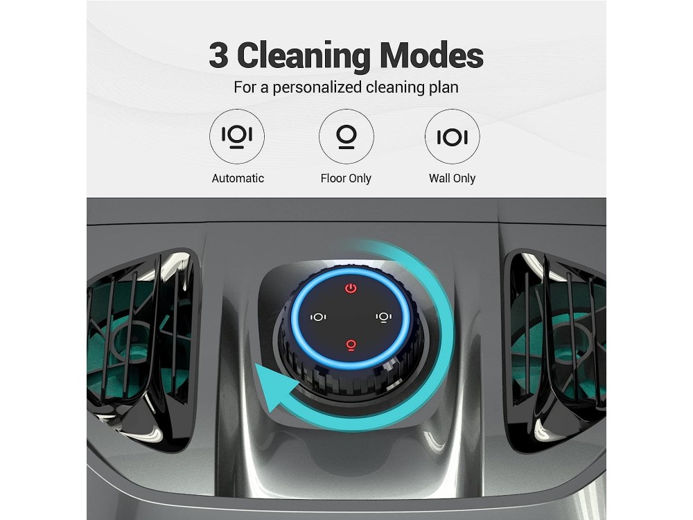 AIPER Seagull Pro Cordless Robotic Pool Cleaner, up to 300 square metres. with filter 3.7lt