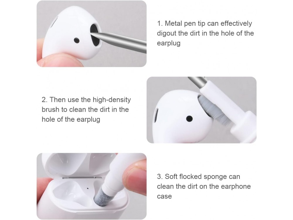 AJ Airpods and Earbuds Cleaning Kit, 3 in 1 Kit