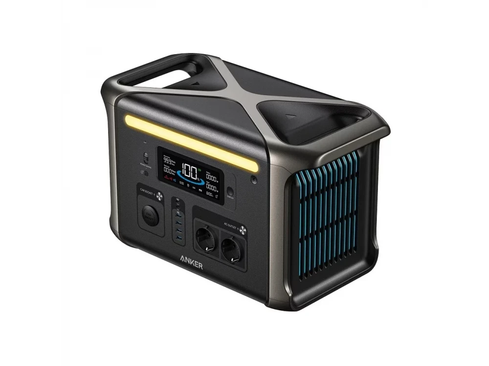 Anker SOLIX F1500 Portable Power Station, Φορητός Σταθμός Ενέργειας, 2400 W/1536 Wh, 220 AC με LiFeP04 Battery