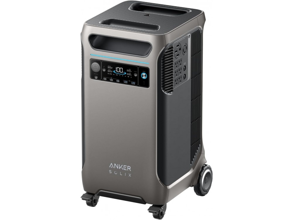 Anker SOLIX F3800 Portable Power Station, Φορητός Σταθμός Ενέργειας, 6000 W/3840 Wh, 220 AC με LiFeP04 Battery