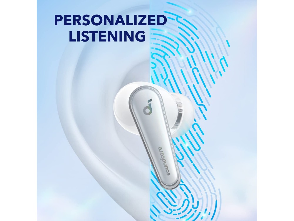 Anker Soundcore Liberty 4 ANC Bluetooth TWS Headphones with ACAA 3.0, Hi-Res Sound & Spatial Audio, White - Open Package
