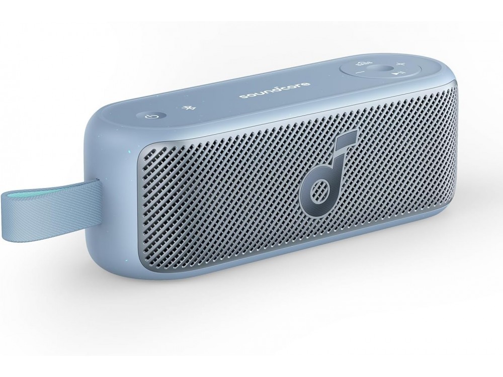 Anker Soundcore Motion 100, Φορητό Bluetooth Ηχείο 20W με App & Hi-Res Audio, IPX7, Blue - ΑΝΟΙΓΜΕΝΗ ΣΥΣΚΕΥΑΣΙΑ