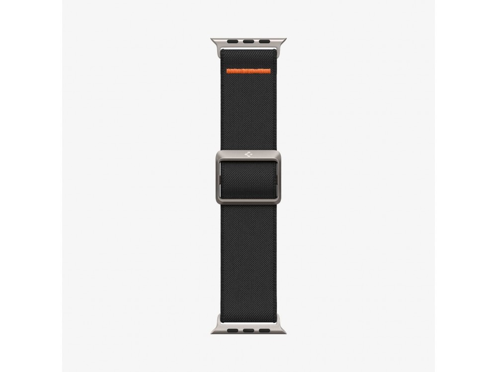 Spigen Lite Fit Ultra Apple Watch 44 / 45 / 46mm / Ultra 49mm, Ανταλλακτικό Λουράκι Υφασμάτινο, Black