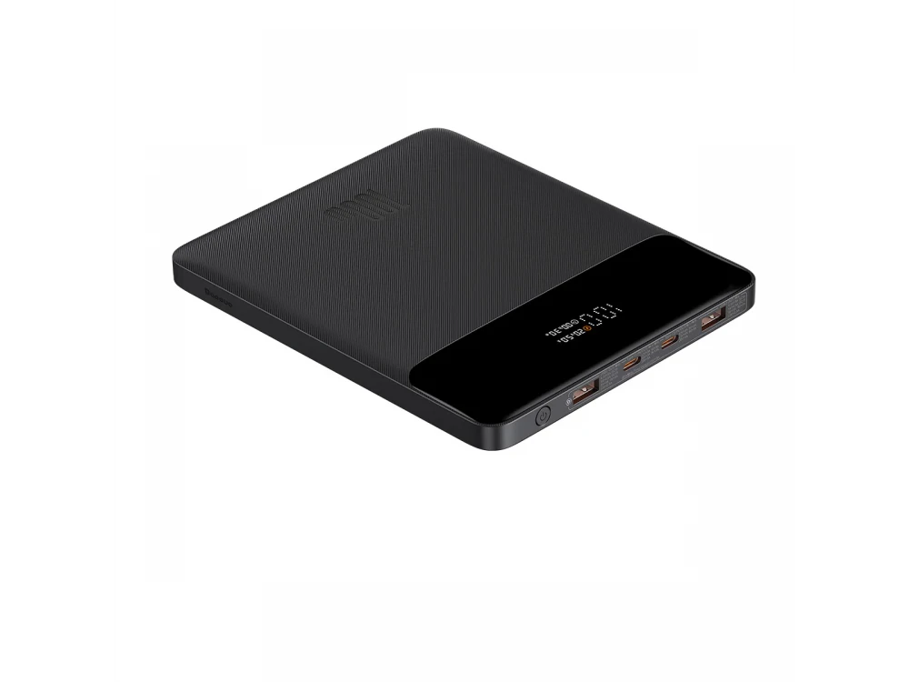 Baseus Blade Power Bank 20000mAh 100W με 2 Θύρες USB-A & 2 Θύρες USB-C Power Delivery / Quick Charge 3.0, Black