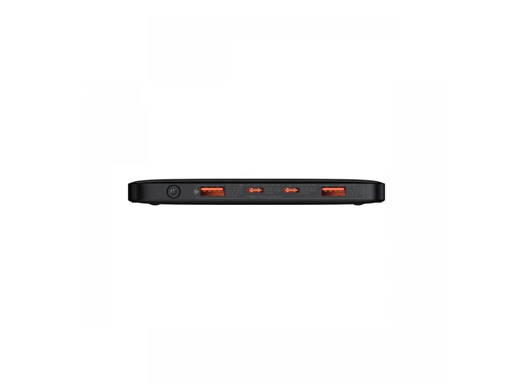 Baseus Blade Power Bank 20000mAh 100W με 2 Θύρες USB-A & 2 Θύρες USB-C Power Delivery / Quick Charge 3.0, Black