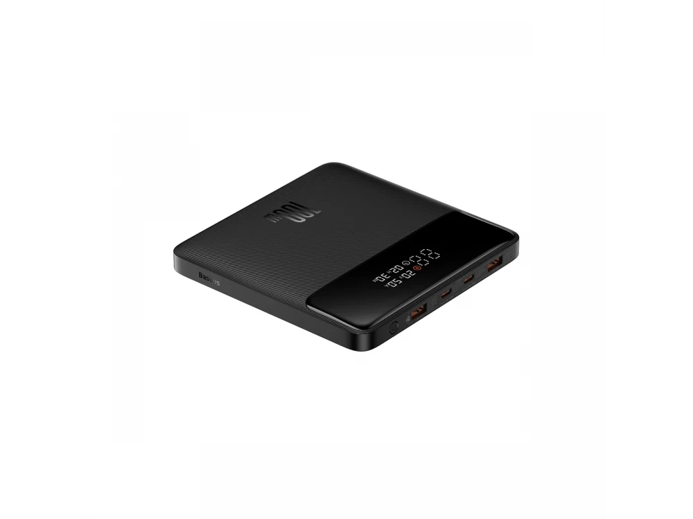 Baseus Blade Power Bank 20000mAh 100W με 2 Θύρες USB-A & 2 Θύρες USB-C Power Delivery / Quick Charge 3.0, Black