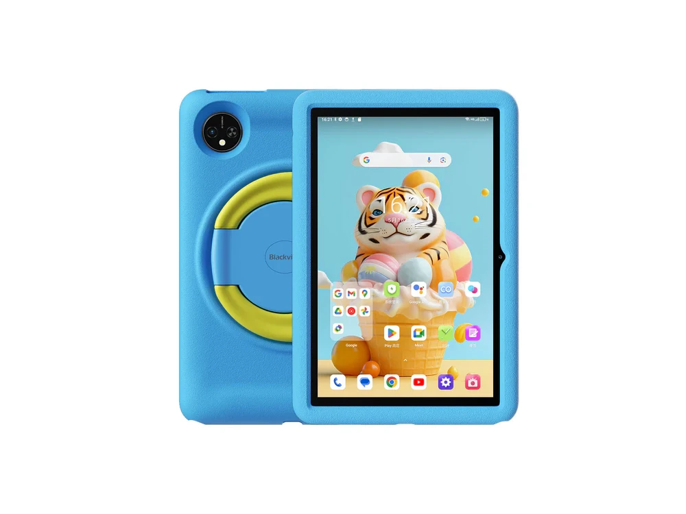 BlackView TAB-80 Kids Tablet 10.1", Octa Core, 4GB / 64GB, 800x1280, Android 14, WiFi, 13MP Camera, Blue