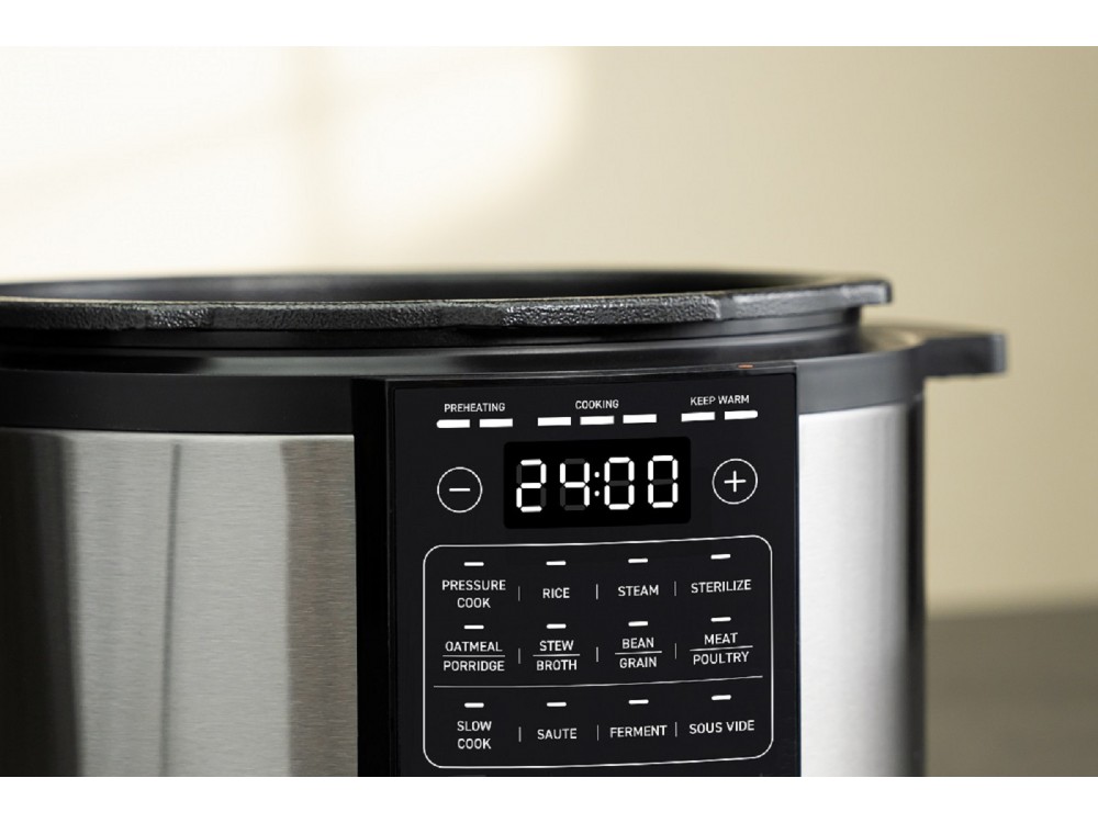 Cosori Πολυμάγειρας & Pressure Cooker 9-in-1 1100W 5.7L, με Οθόνη LED & 14 Προγράμματα Μαγειρέματος + Βιβλίο Συνταγών