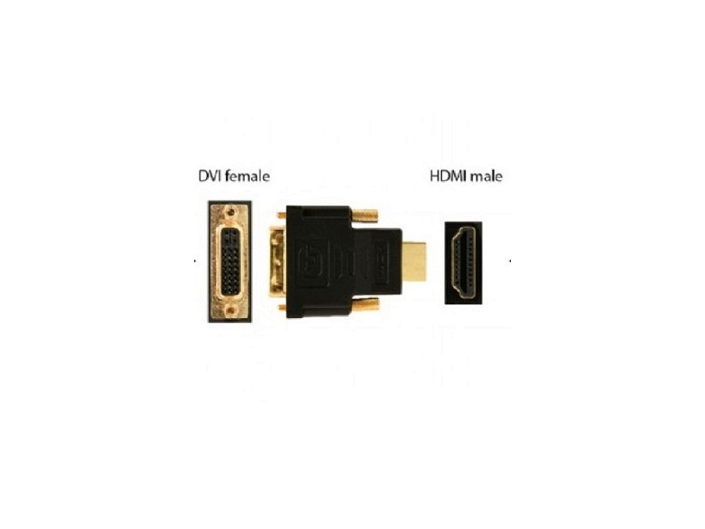 Cablexpert Αdapter DVI (24+1) σε HDMI Αντάπτορας Επιχρυσωμένος