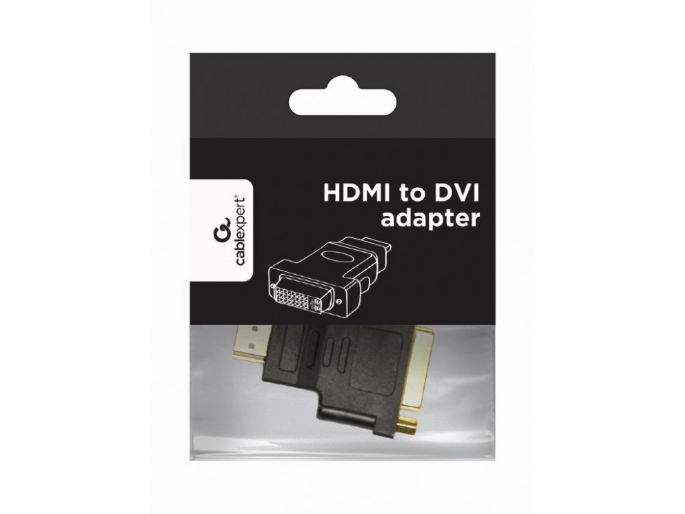 Cablexpert Αdapter DVI (24+1) σε HDMI Αντάπτορας Επιχρυσωμένος