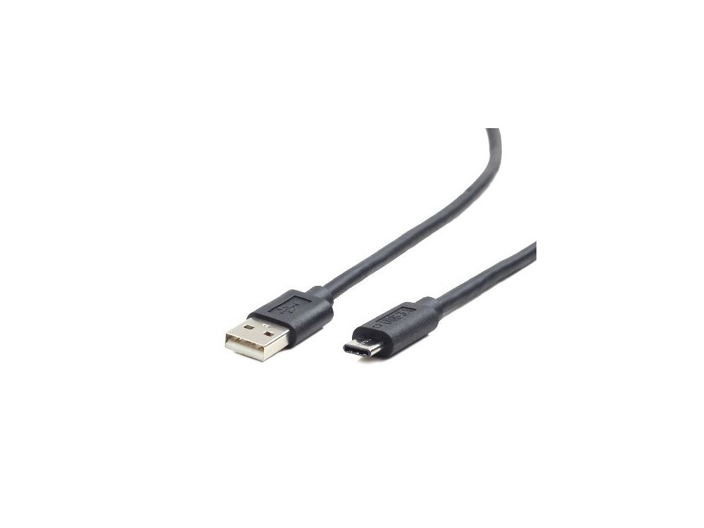 Cablexpert Καλώδιο USB-C σε USB 2.0 3Α, 1μ., Black