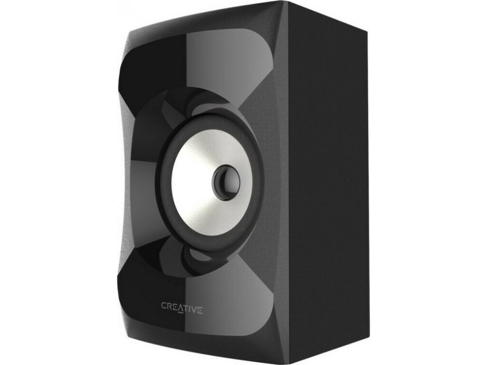 Creative SBS E2900 Wireless Computer Speakers 2.1 with Backlit LED, Bluetooth & 60W Power, Black