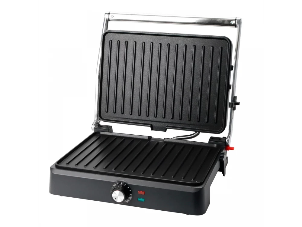 Emerio Contact Grill XL, Τοστιέρα Γκριλιέρα 2200W με Επιφάνεια Ψησίματος 34x24cm & Αντικολλητικές Επιφάνειες BPA free