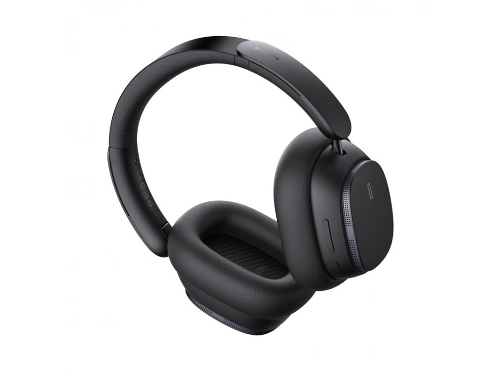 Baseus Bowie H1 Pro ANC Bluetooth 5.3 Headphones, Spatial Acoustics, Hi-Res Audio & LHDC Certified, 80H Playtime, Cluster Black