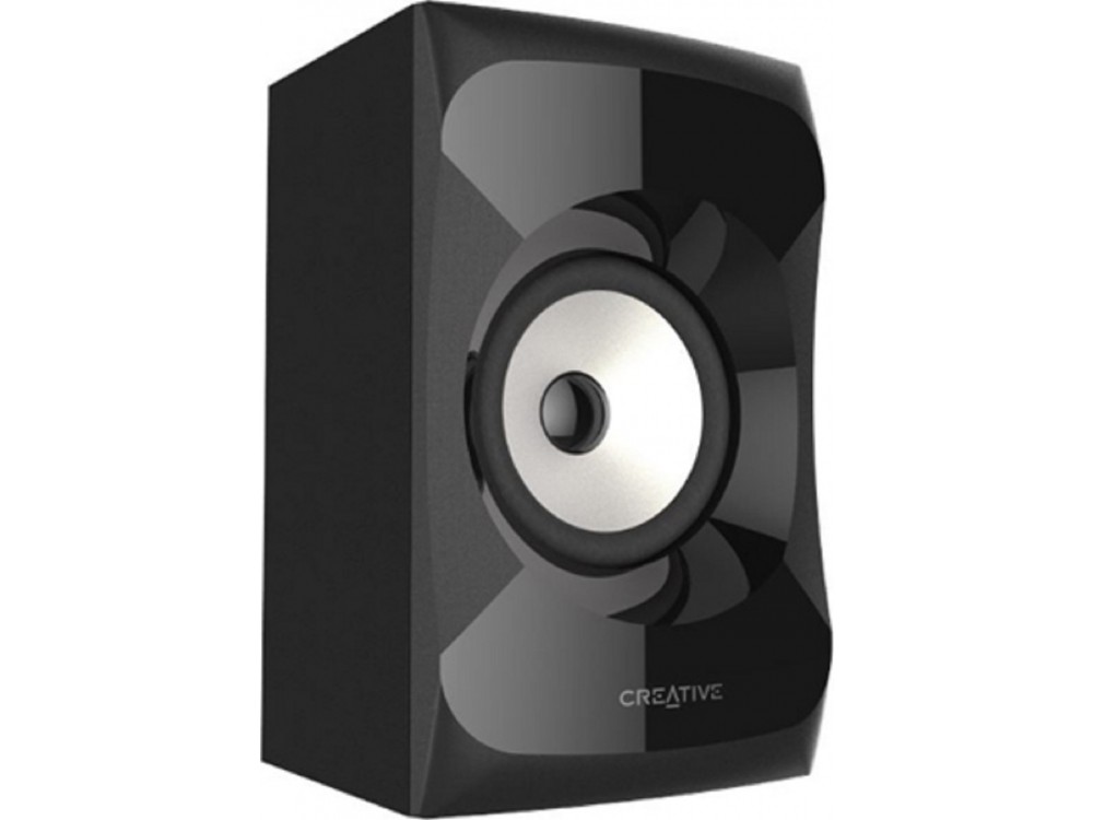 Creative SBS E2900 Wireless Computer Speakers 2.1 with Backlit LED, Bluetooth & 60W Power, Black