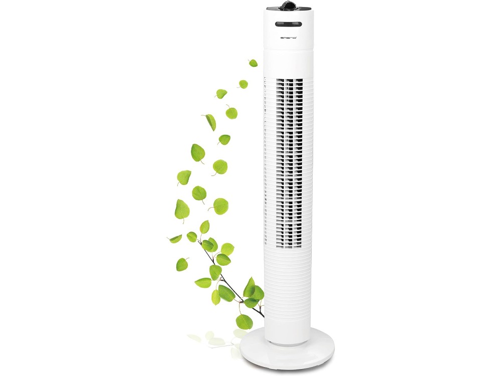 Emerio Fan / Tower without Blades 78cm with Timer, White