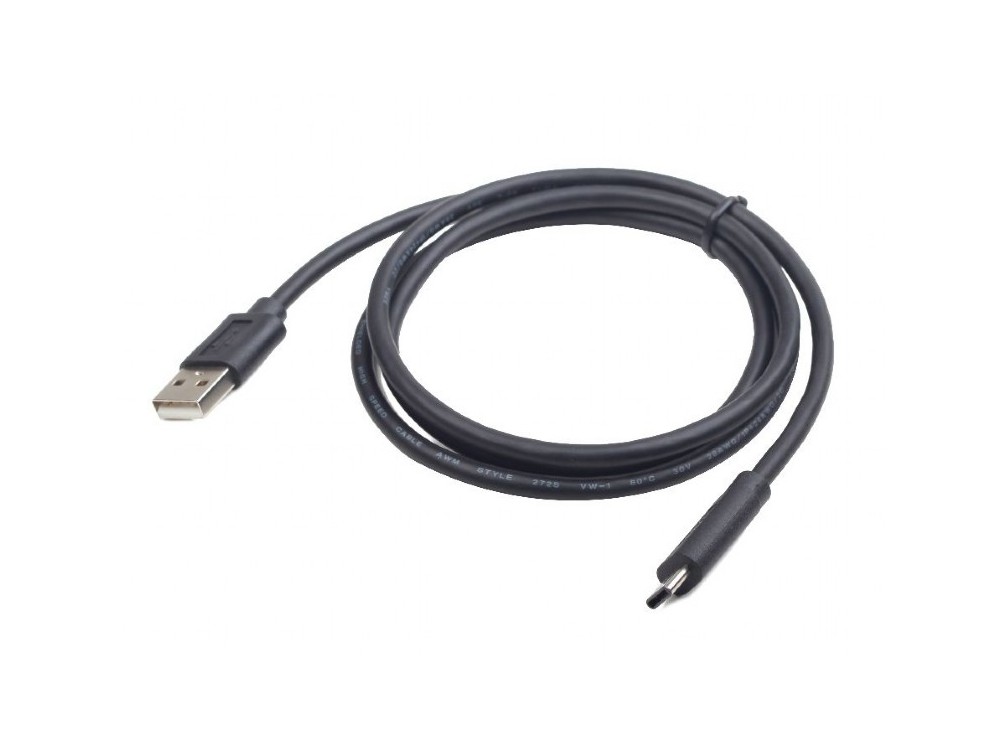 Cablexpert Καλώδιο USB-C σε USB 2.0 3Α, 1μ., Black