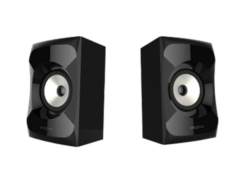 Creative SBS E2900 Wireless Computer Speakers 2.1 with Backlit LED, Bluetooth & 60W Power, Black