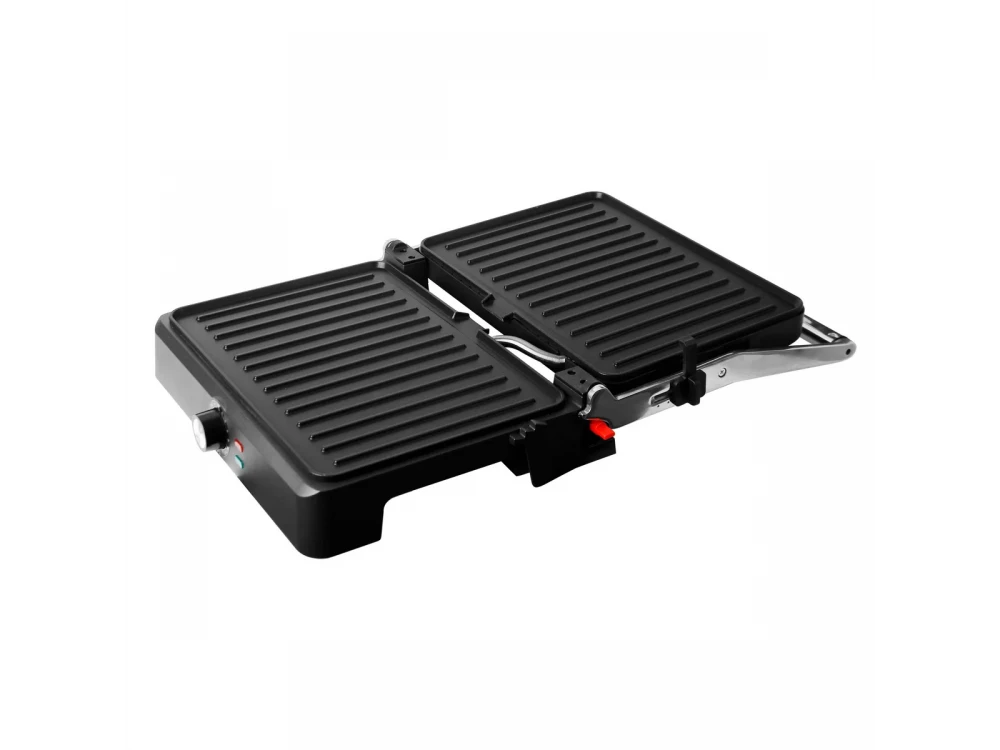 Emerio Contact Grill XL, Τοστιέρα Γκριλιέρα 2200W με Επιφάνεια Ψησίματος 34x24cm & Αντικολλητικές Επιφάνειες BPA free