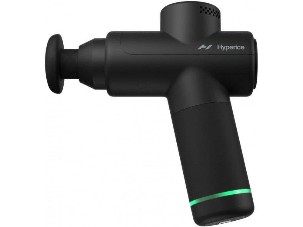 Hyperice Hypervolt Go 2 Massage Gun, Συσκευή Μασάζ και ανάκαμψης Μυών, Ασύρματη με 3 Επίπεδα Ταχύτητας & 2 Κεφαλές, Black