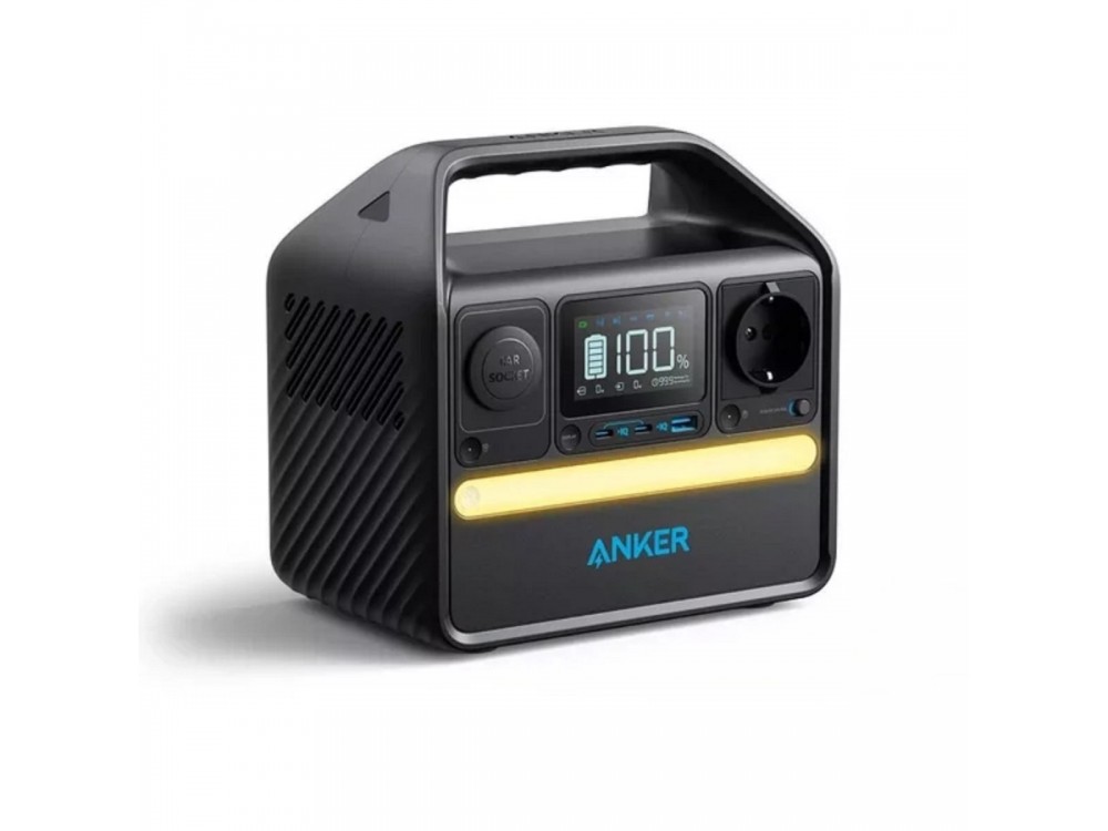 Anker 522 PowerHouse Portable Power Station, Portable Power Station, 300 W/299 Wh, 220 AC, 60W USB-C PD