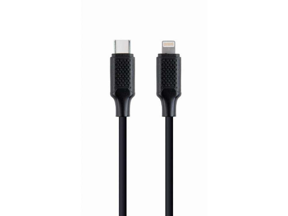 Cablexpert USB-C σε Lightning καλώδιο 1.5μ. για Apple iPhone / iPad / iPod MFi, Black