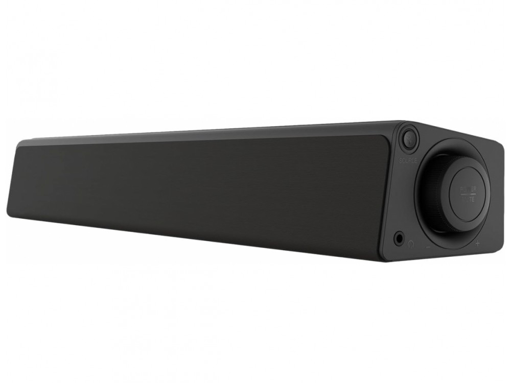 Creative Stage SE Mini Bluetooth Computer Soundbar 2.0 with Bluetooth and 24W Power, Black