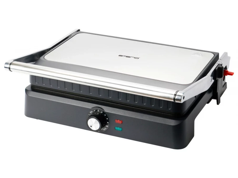 Emerio Contact Grill XL, Τοστιέρα Γκριλιέρα 2200W με Επιφάνεια Ψησίματος 34x24cm & Αντικολλητικές Επιφάνειες BPA free