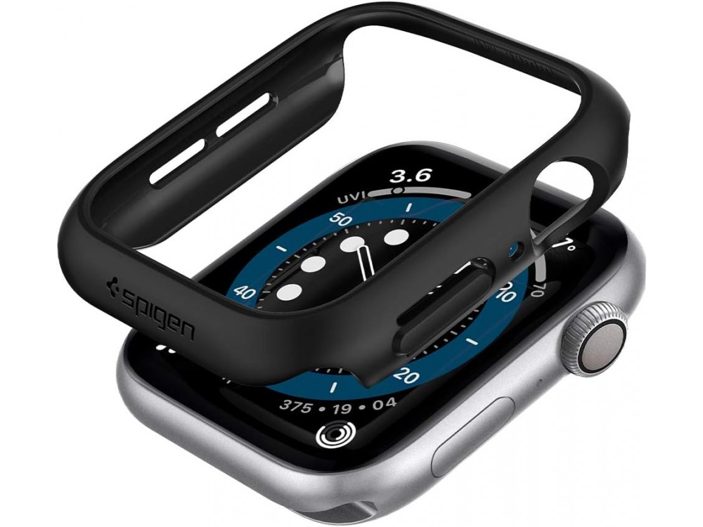 Spigen Thin Fit Apple Watch 4 / 5 / 6 / SE 44mm, Black