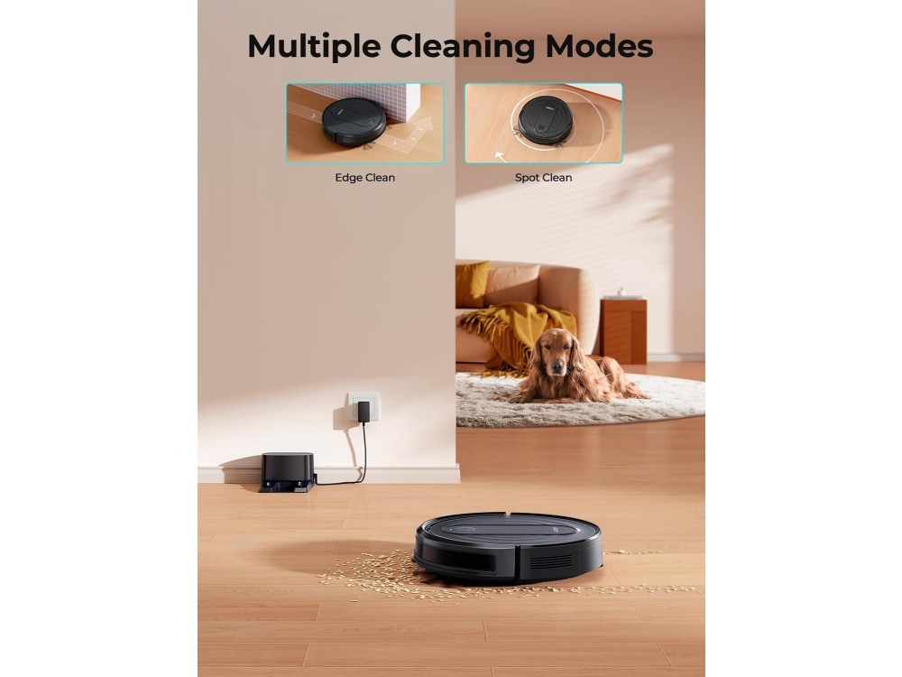 Airzeen R7 Smart Robot Vacuum / Mopping Cleaner 3000Pa, Λειτουργία Σφουγγαρίσματος, Έλεγχο μέσω APP & Smart Navigation, Black