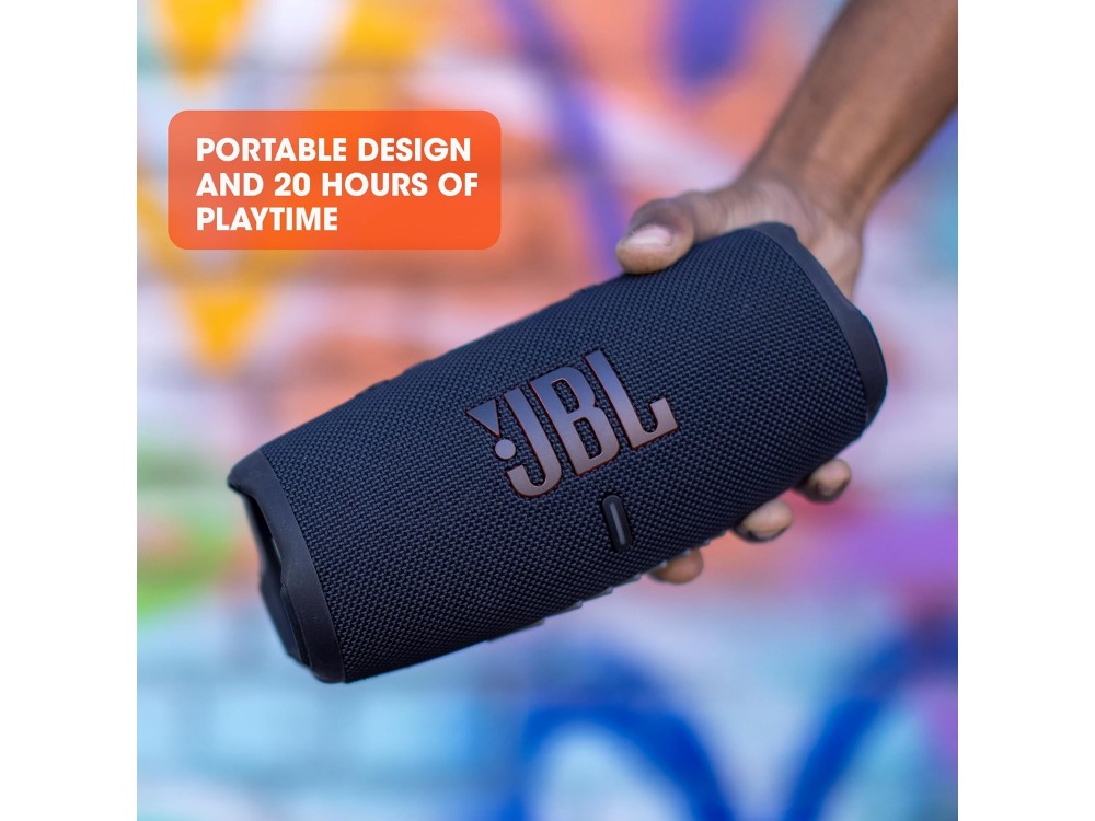 JBL Charge 5, Αδιάβροχο Φορητό Ηχείο Bluetooth 40W RMS, IP67, με Διάρκεια Μπαταρίας έως 20 Ώρες, Red