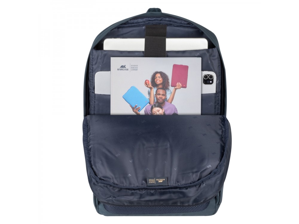 Rivacase Tegel 8460 Backpack για Laptop έως 17.3", Dark Blue