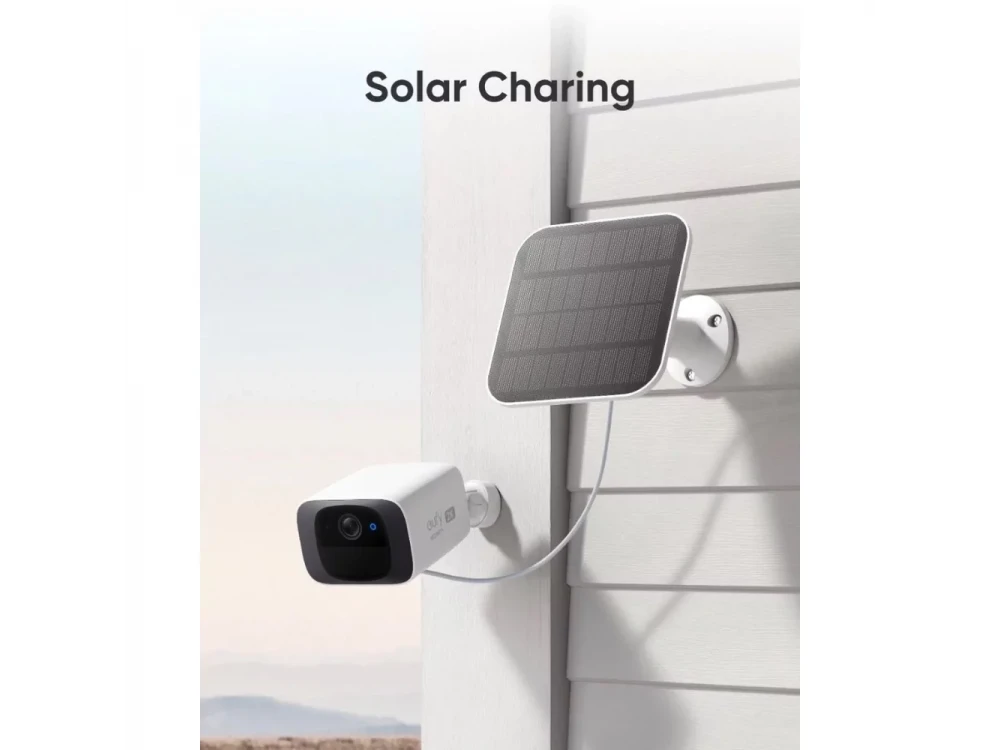 Anker eufy SoloCam C210 2K IP Camera σετ με Solar Panel, 2-Way Audio, WiFi και ανίχνευση κίνησης με AI