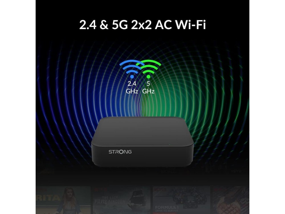 Strong TV Box LEAP-S3 Android 11 TV Box, 4K Ultra HD Media Player, Google Assistant | Netflix - ΑΝΟΙΓΜΕΝΗ ΣΥΣΚΕΥΑΣΙΑ