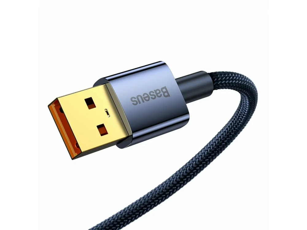 Baseus Explorer Cable USB-A to USB-C 100W with Nylon Weaving 1m, Blue