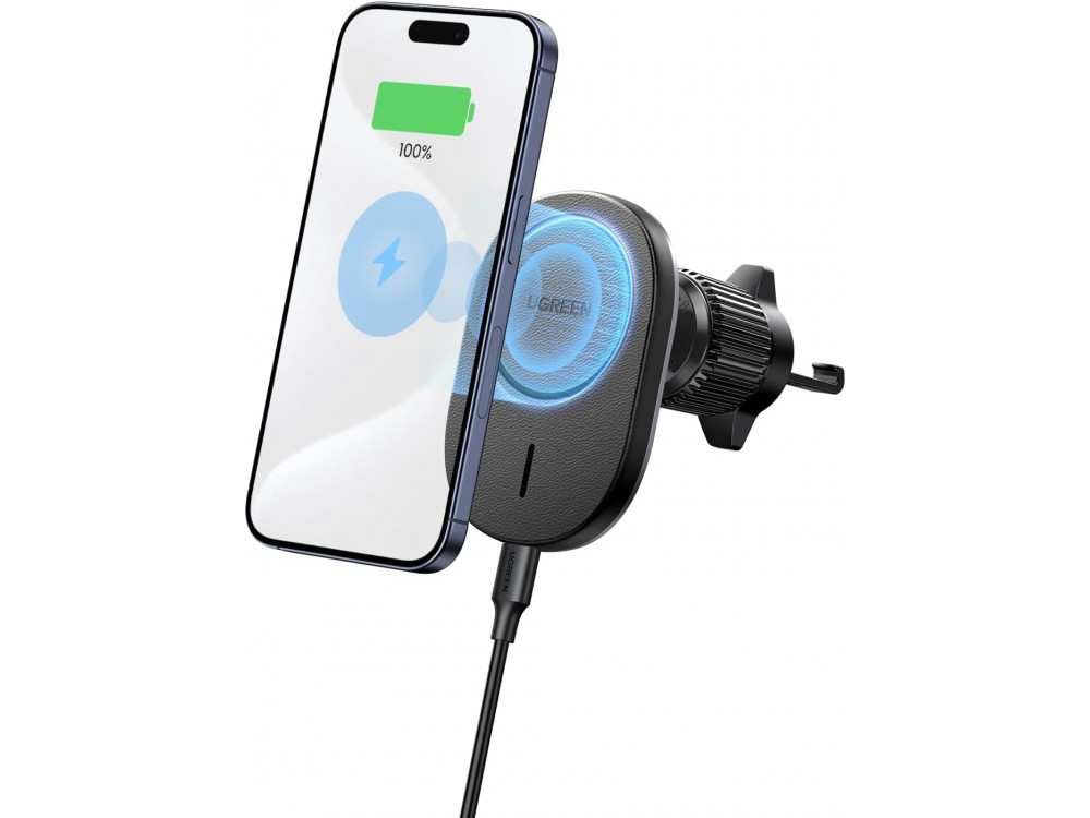 Ugreen Magnetic Car Phone Mount, Βάση Αυτοκινήτου αεραγωγού συμβατή με MagSafe για iPhone 15 / 14 Series