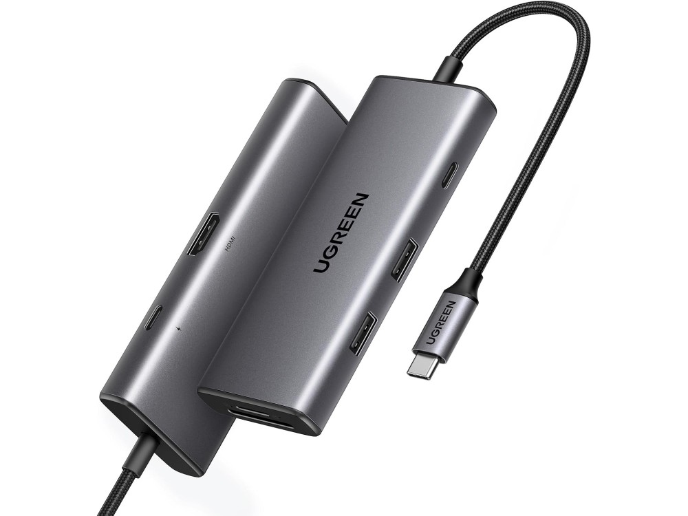 Ugreen Revodok Pro 107 7-in-1 USB C Data Hub - 1*HDMI/4K + 2*USB-A3.2 10Gbps + 1*USB-C3.2 + 1*100W PD Charging