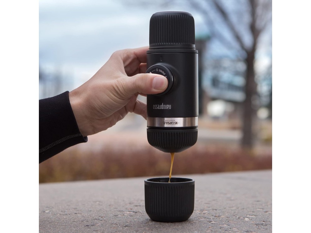 Wacaco Nanopresso Φορητή Μηχανή Espresso και Nanopresso NS Adaptor