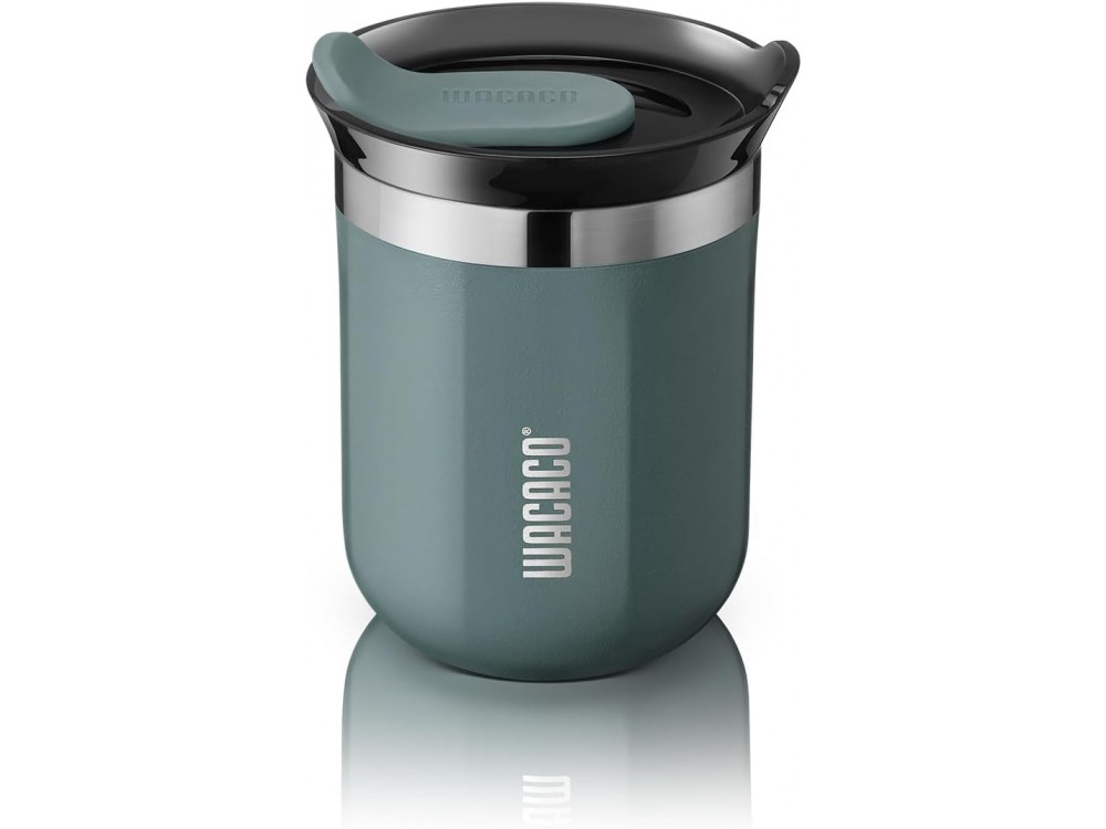 Wacaco Octaroma Classico Travel Mug, Ποτήρι Θερμός 180ml, Cadet Blue