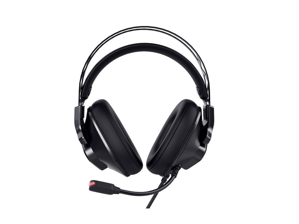 Zeroground HD-3000G AKECHI PRO RGB Gaming Headset 7.1 Noise-cancelling Mic USB (PC / PS4 / Xbox / Switch / Mac / iOS), Black