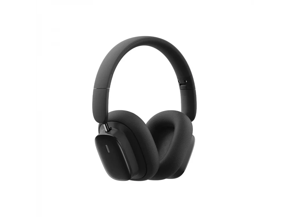 Baseus Bowie H1i ANC Bluetooth 5.3 Headphones, Dual Hi-Res 3D Spatial Audio & 100Η Playtime, Black