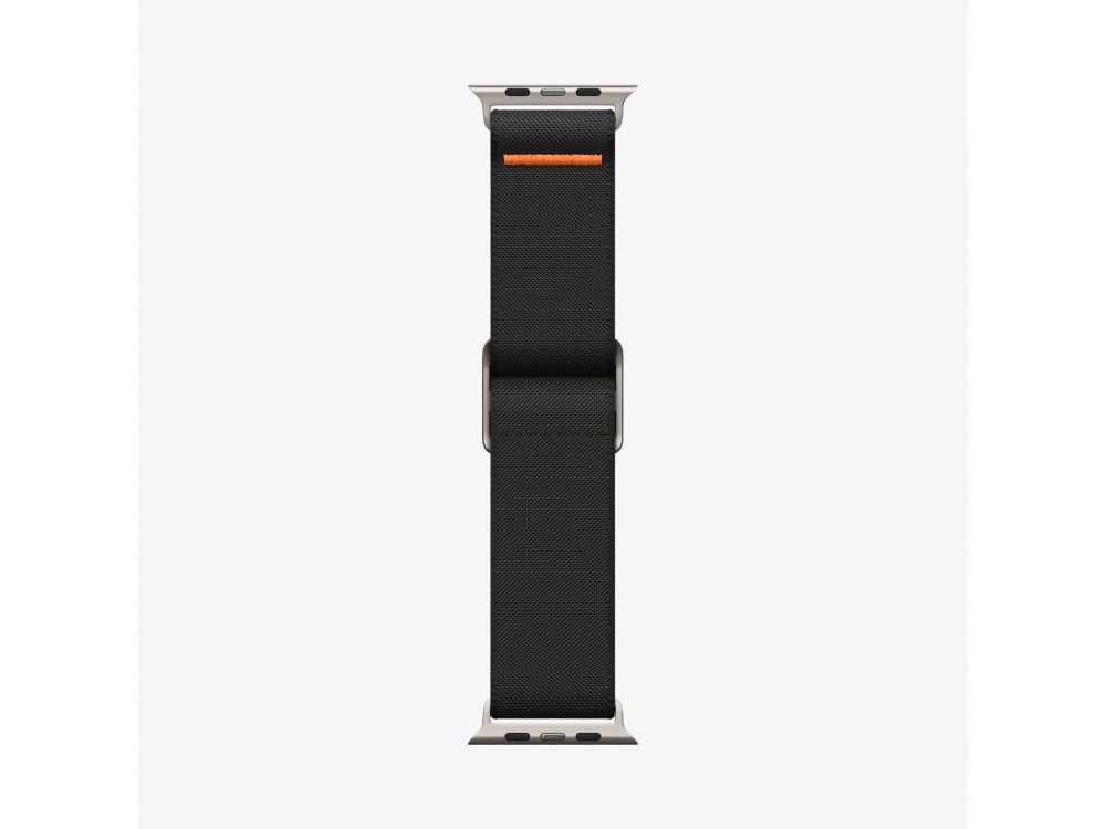 Spigen Lite Fit Ultra Apple Watch 44 / 45 / 46mm / Ultra 49mm, Ανταλλακτικό Λουράκι Υφασμάτινο, Black