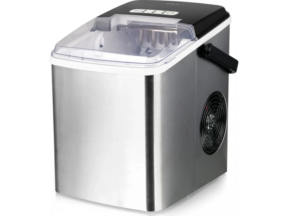 Emerio Ice Maker Machine, Παγομηχανή με Ημερήσια Παραγωγή 12kg & Επιλογή Μεγέθους Πάγου, BPA-Free