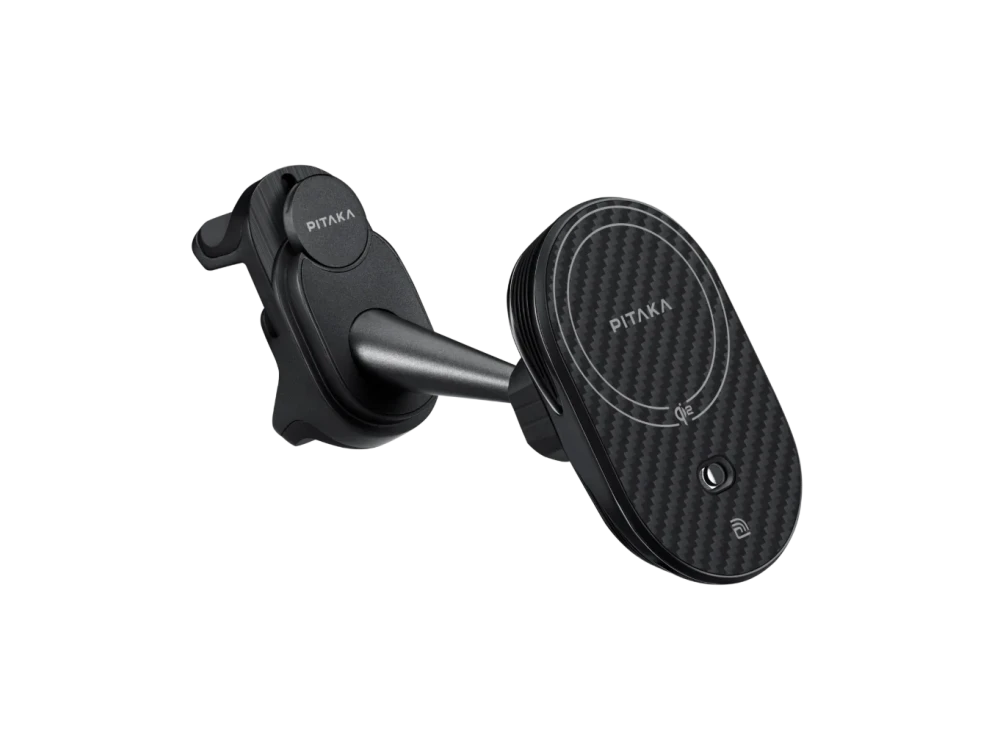 pitaka MagEZ Car Mount Pro 2 Qi2 (For Tesla) Βάση Αυτοκινήτου αεραγωγού με Ασύρματη Φόρτιση MagSafe