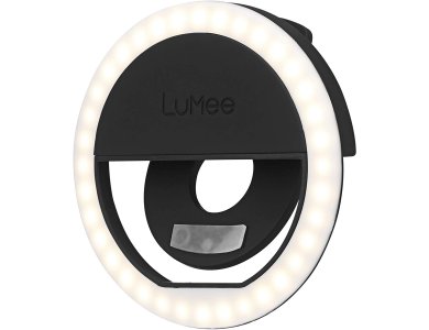 LuMee Studio LED Ring Selfie Light Βοηθητικό Φως για Smartphones, Επαναφορτιζόμενο, Black