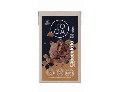 Milk Chocolate TooA Gelato με Κακάο Domori από 100% Φυσικά Συστατικά Χωρίς Συντηρητικά & Γλουτένη (Συσκευασία 1L)